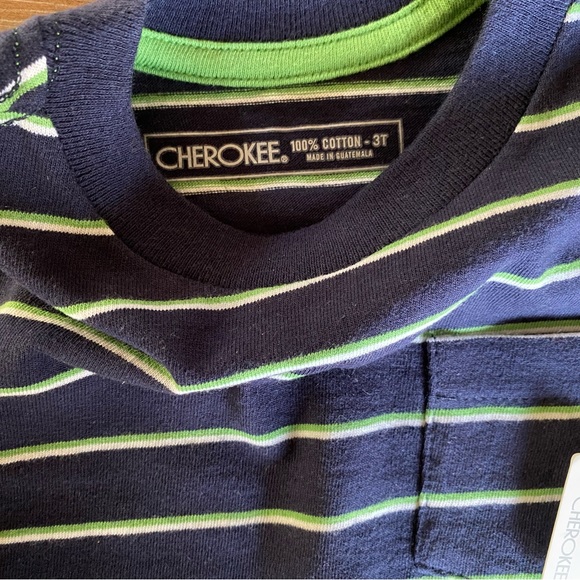 NWT 3 Long Sleeve T BUNDLE Baby GAP & Cherokee Size 3T - Picture 8 of 9